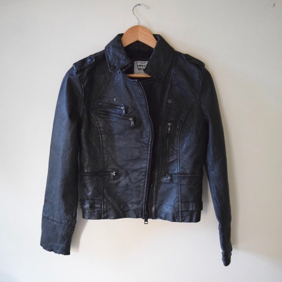 Levi's Jackets & Blazers - Vintage Levi’s Leather Moto Jacket